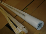 S2500840 ORION rund Lichtrohr-Modul 1725mm mit 3PH-Stromschiene weiß